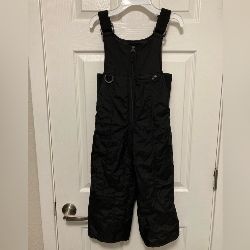 Rawik Black Snow Bib Overalls